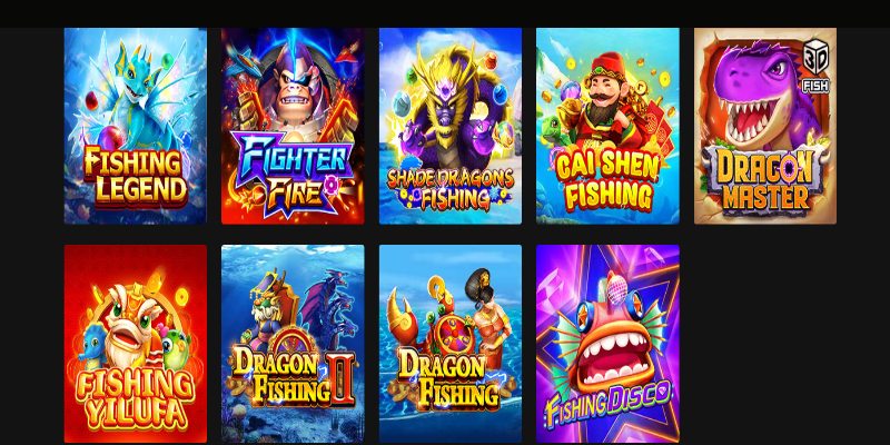 Sảnh JDB Fishing với nhiều tựa game hot